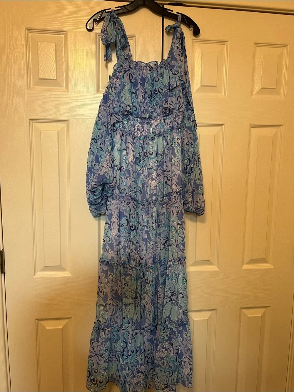 leena maxi dress lilly pulitzer Lilly Pulitzer Multi Fiesta Bamba Leena Maxi Dress Size Medium